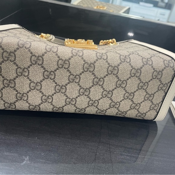 NEW Gucci Padlock Small GG Shoulder Bag IvorySOLD - Picture 7 of 10
